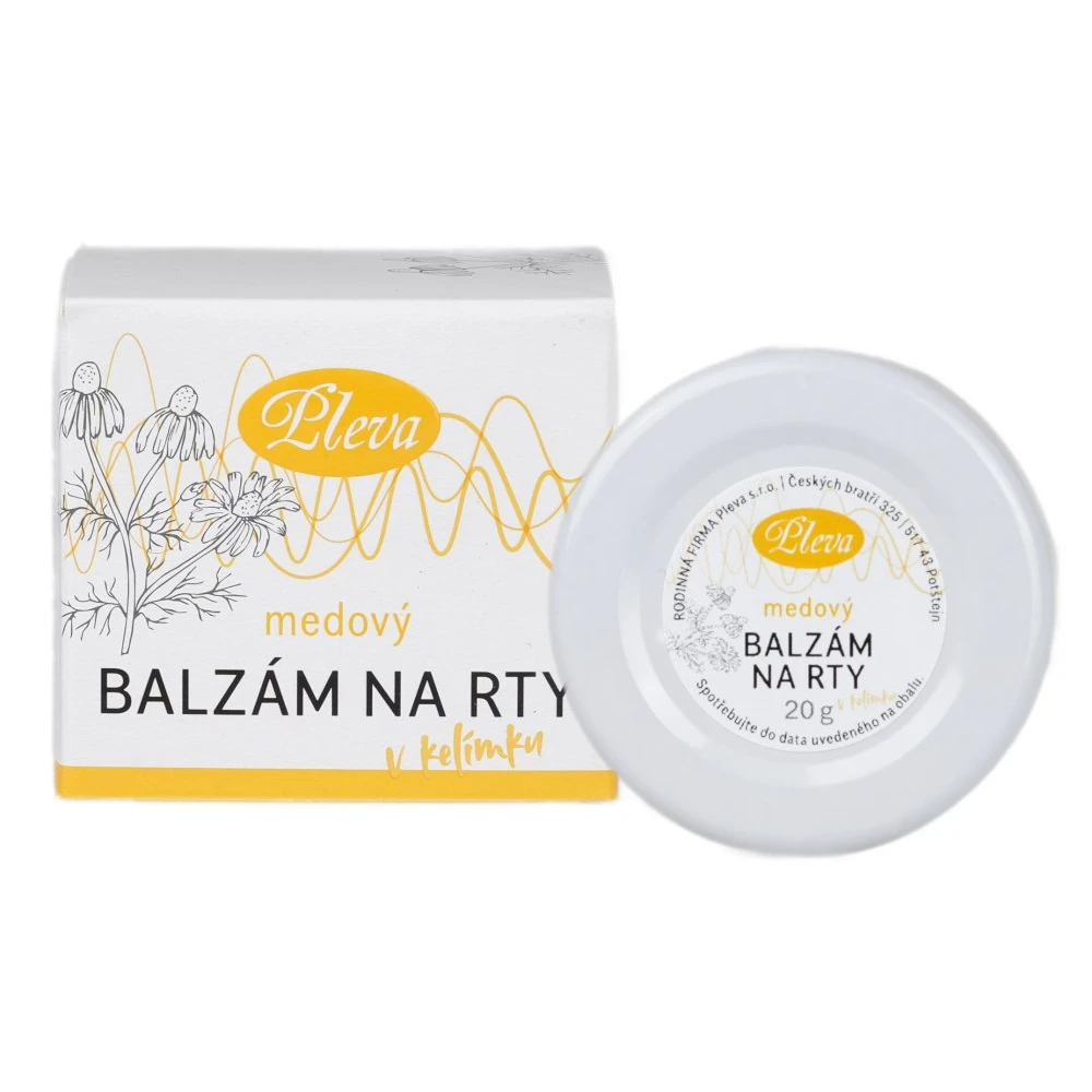 Medový balzám na rty - kelímek