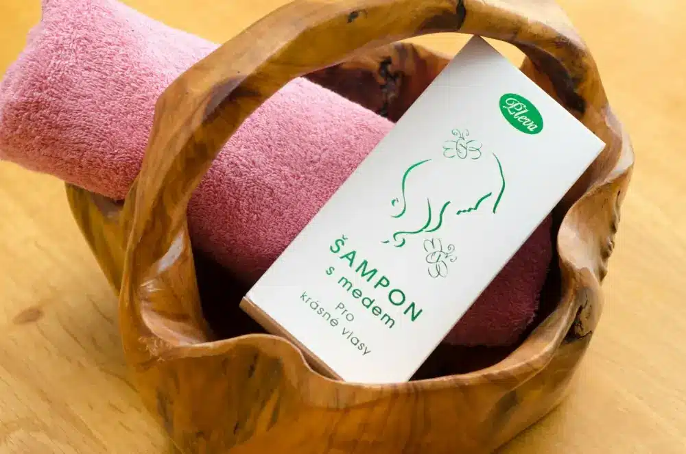 Šampon s medem pro krásné vlasy