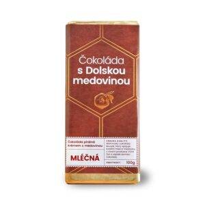 Mléčná čokoláda s Dolskou medovinou