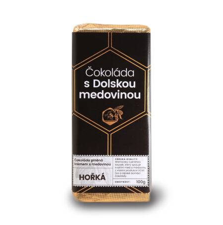 Hořká čokoláda s Dolskou medovinou