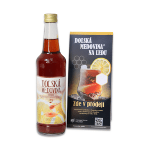 citronovka a medovina na ledu