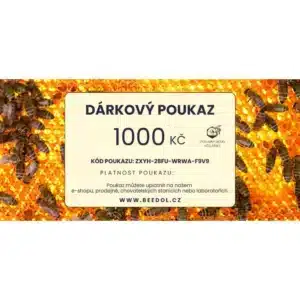 Dárkový poukaz tištěný - 1000 Kč