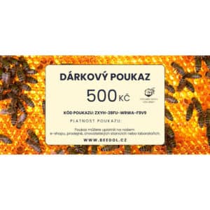 Dárkový poukaz tištěný - 500 Kč