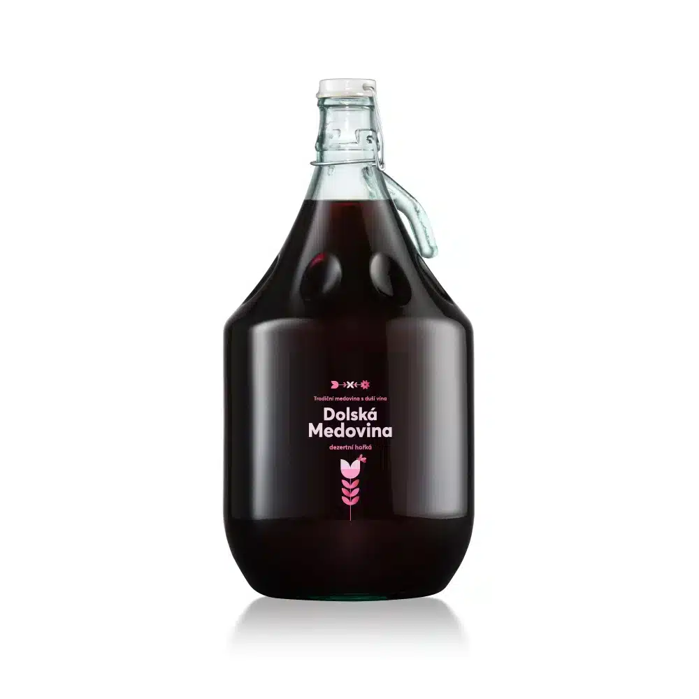 Dolská medovina dezertní - 5 l sklo